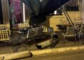 Θεσσαλονίκη: Φουγάρο οικοδομής έσπασε και έπεσε σε τραπεζοκαθίσματα στο κέντρο λόγω των ισχυρών ανέμων (φωτο & video)