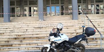 Δικαστήρια Θεσσαλονίκης: Τηλεφώνημα για ισχυρό εκρηκτικό μηχανισμό