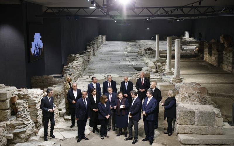 Μετρό Θεσσαλονίκης: Δέος από τα αποκαλυπτήρια στον Σταθμό Βενιζέλου