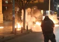 Θεσσαλονίκη: Κουκουλοφόροι πέταξαν μολότοφ στο Τουρκικό Προξενείο