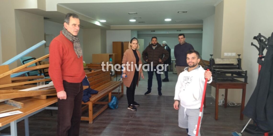 Θεσσαλονίκη: Εθελοντές έκαναν λαμπίκο το νέο χώρο του Ειδικού Ψυχαγωγικού Κέντρου ΑμεΑ