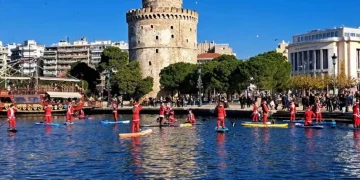 Θεσσαλονίκη: Ο Θερμαϊκός θα γεμίσει Άι Βασίληδες με Sup την Κυριακή