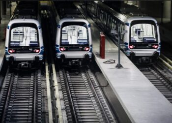 Θεσσαλονίκη: Βανδάλισαν με σπρέι συρμό του Μετρό στο αμαξοστάσιο της Πυλαίας