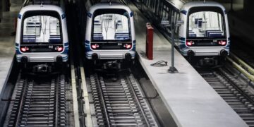 Θεσσαλονίκη: Βανδάλισαν με σπρέι συρμό του Μετρό στο αμαξοστάσιο της Πυλαίας