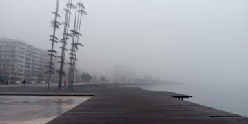 Ο καιρός στη Θεσσαλονίκη (24/01): Με ομίχλη ξυπνά η πόλη – Ανεβαίνει η θερμοκρασία