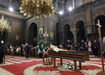 LIVE η εξόδιος ακολουθία για τον πρώην Μητροπολίτη Θεσσαλονίκης Άνθιμο