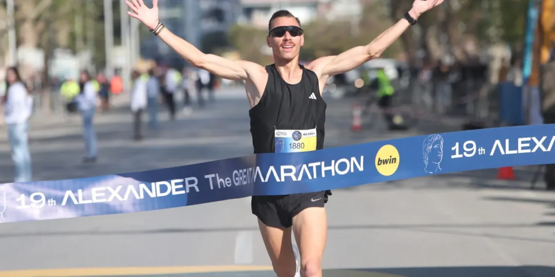 Θεσσαλονίκη: Μενής και Δημάκη οι νικητές του 19ου Μαραθωνίου «Μ. Αλέξανδρος»