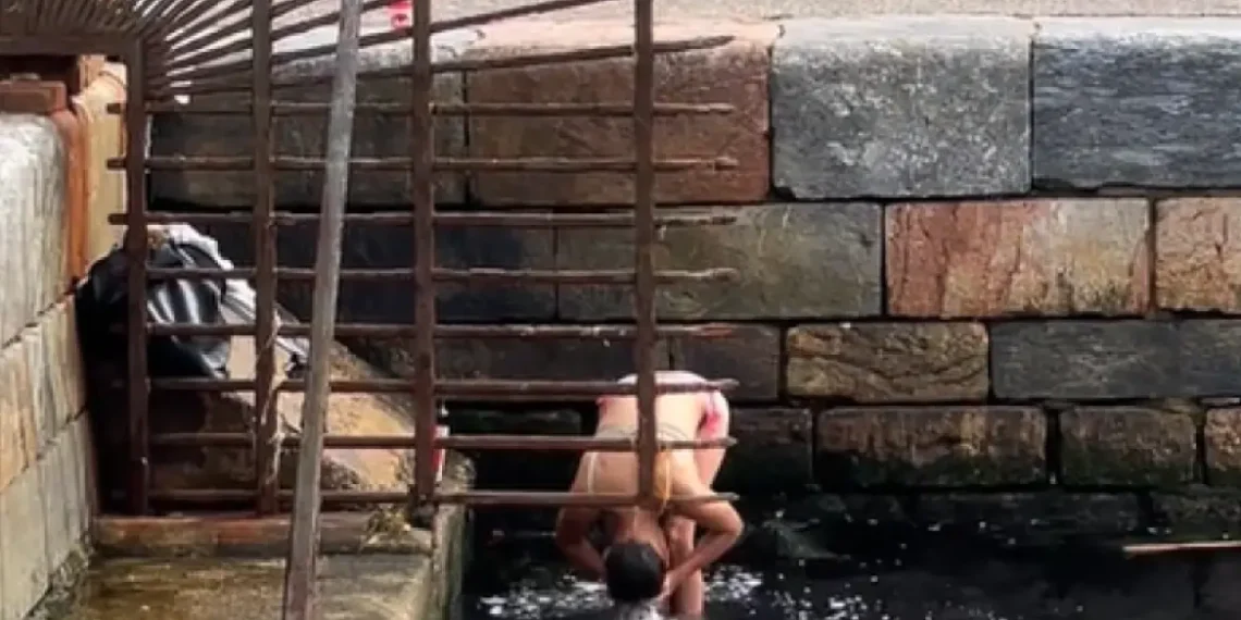 Θεσσαλονίκη: Νεαρή βούτηξε στο Θερμαϊκό με το μαγιό της για να… λουστεί