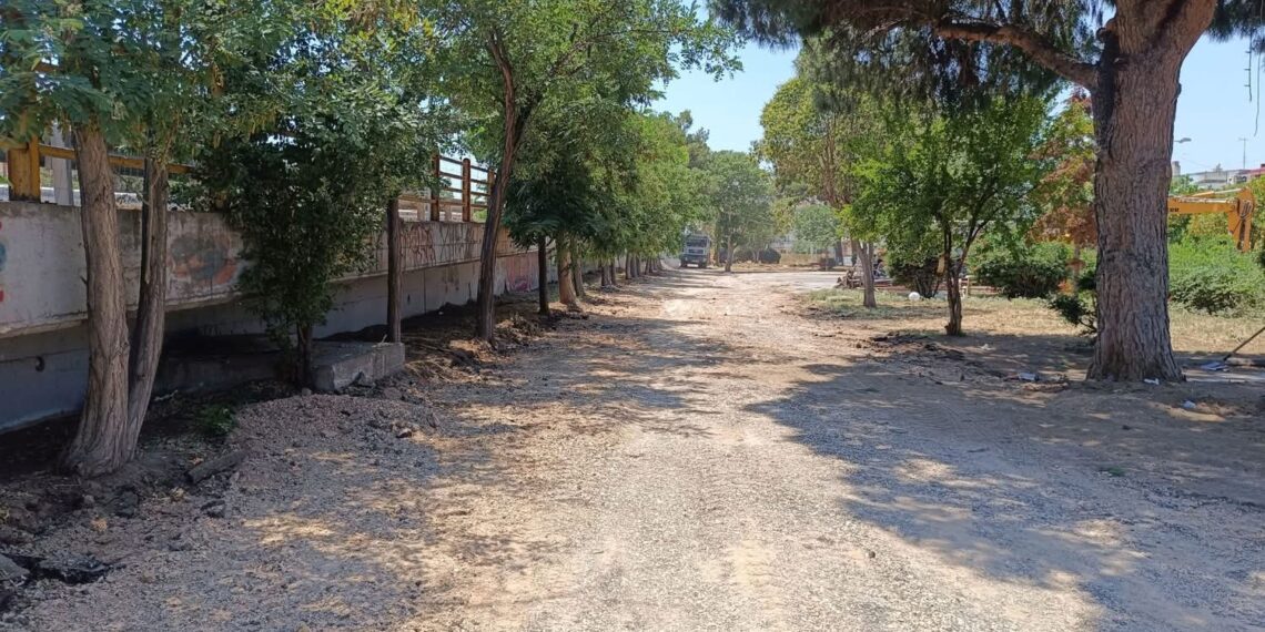 Ξεκίνησαν οι εργασίες ανάπλασης του πάρκου Ελπίδος