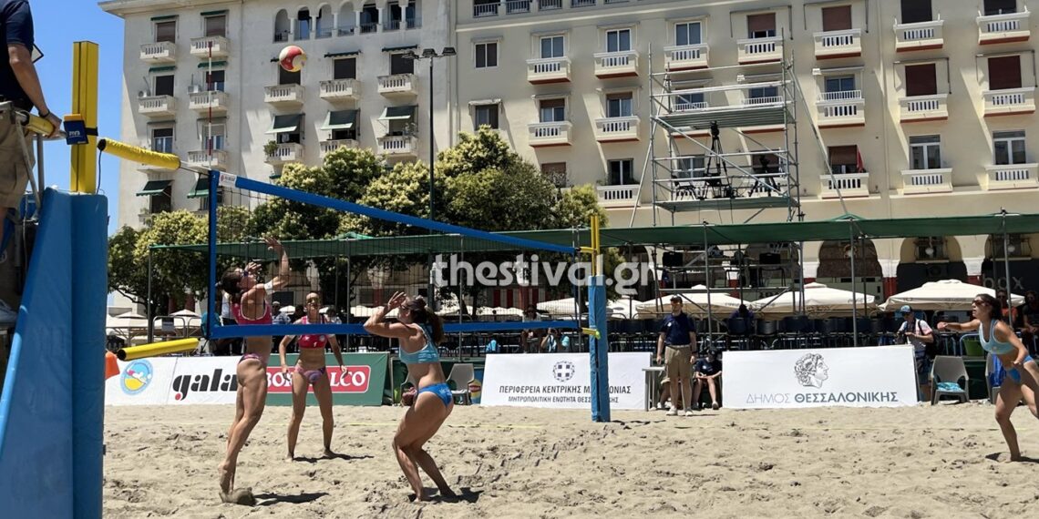Θεσσαλονίκη: Η πλατεία Αριστοτέλους μετατρέπεται από σήμερα σε γήπεδο beach volley