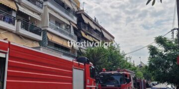 Σταυρούπολη: Συναγερμός για φωτιά σε διαμέρισμα
