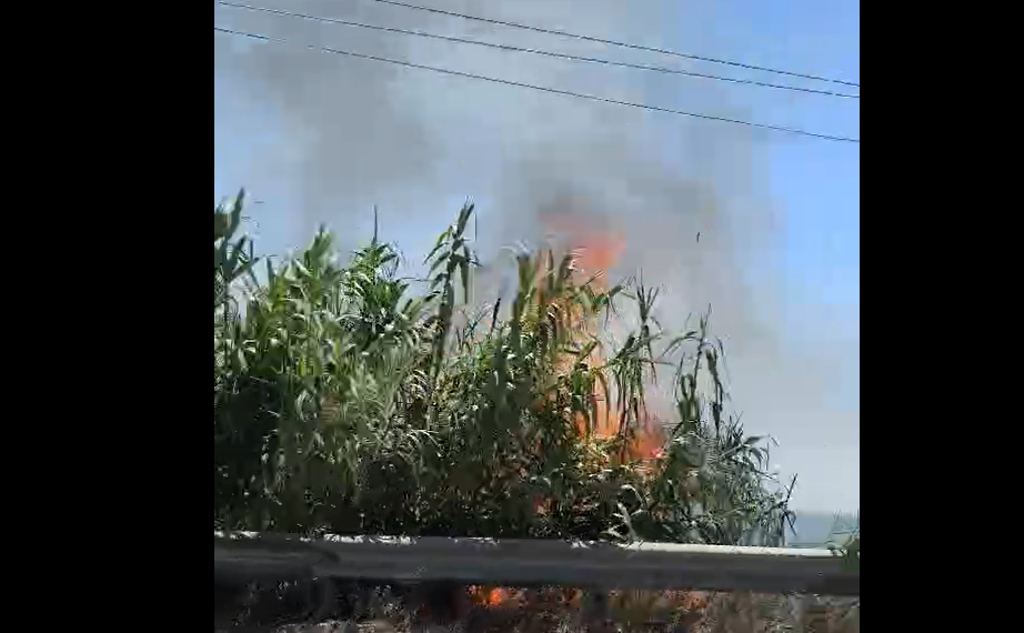 Φωτιά στα Μάλγαρα