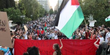 Θεσσαλονίκη: Συγκέντρωση και πορεία για την Παλαιστίνη σήμερα