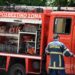 Θεσσαλονίκη: Στις φλόγες νταλίκα στο Δερβένι – Μποτιλιάρισμα στο σημείο (φωτο & video)