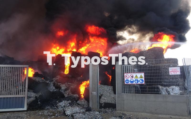 Καβαλάρι: Φωτιά σε επιχείρηση λίγο έξω από τη Θεσσαλονίκη