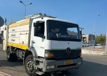 Συνδρομή του Δήμου Κορδελιού – Ευόσμου στην κατάσβεση της πυρκαγιάς στο Δήμο Βόλβης