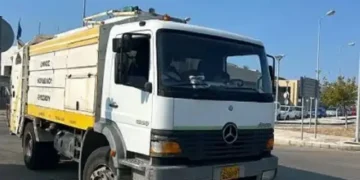 Συνδρομή του Δήμου Κορδελιού – Ευόσμου στην κατάσβεση της πυρκαγιάς στο Δήμο Βόλβης
