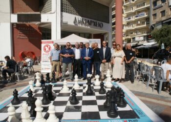 Μία μοναδική γιορτή σκακιού στην πλατεία Ευόσμου