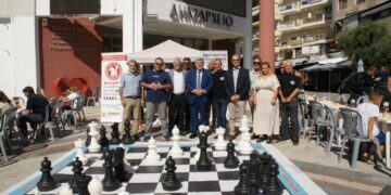 Μία μοναδική γιορτή σκακιού στην πλατεία Ευόσμου