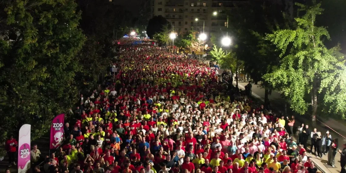 Θεσσαλονίκη: Σήμερα ο 13oς Διεθνής Νυχτερινός Ημιμαραθώνιος – Ποιοι δρόμοι θα κλείσουν