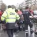 Τροχαίο με διανομέα φαγητού στο Ωραιόκαστρο- Ανετράπη η μηχανή που οδηγούσε
