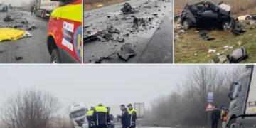 Τραγωδία σε τροχαίο στη Ρουμανία με φιλάθλους του ΠΑΟΚ – 7 νεκροί – Βίντεο σοκ από την σύγκρουση