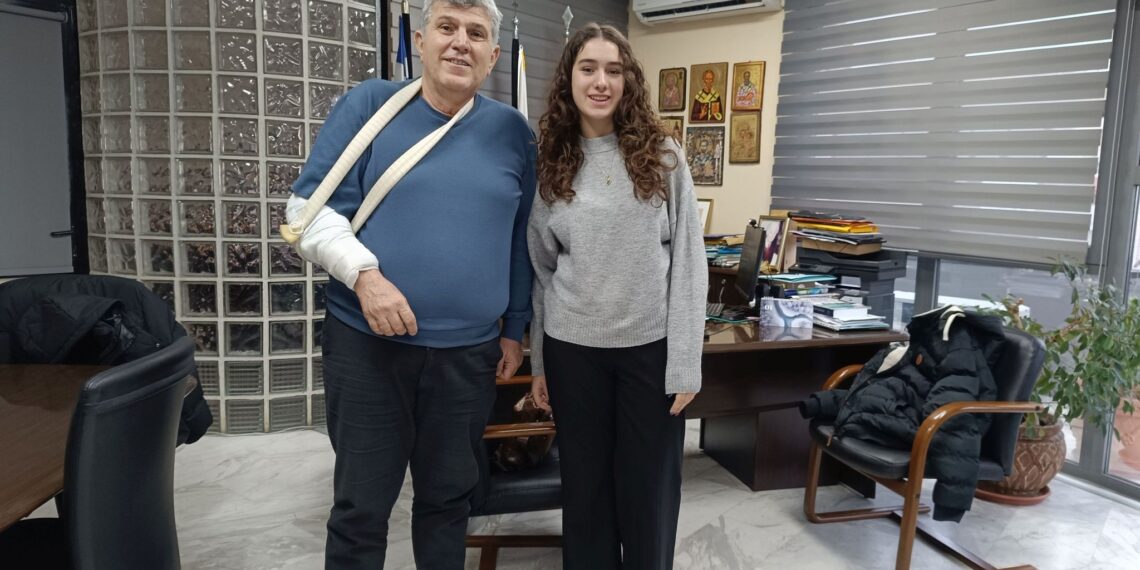 Υψηλή τιμητική διάκριση μαθήτριας της Β’ τάξης του 1ου ΓΕΛ Ευόσμου