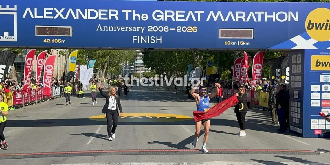 Θεσσαλονίκη: Ο Δημήτρης Λινάρδος ο μεγάλος νικητής του 20ου Διεθνούς Μαραθωνίου “Μέγας Αλέξανδρος”