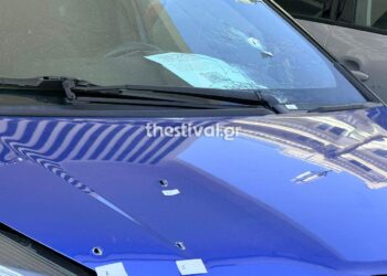 Θεσσαλονίκη: Συναγερμός για πυροβολισμούς στη Βασιλίσσης Όλγας – “Γάζωσαν” κατάστημα με μεταχειρισμένα αυτοκίνητα – Δείτε βίντεο