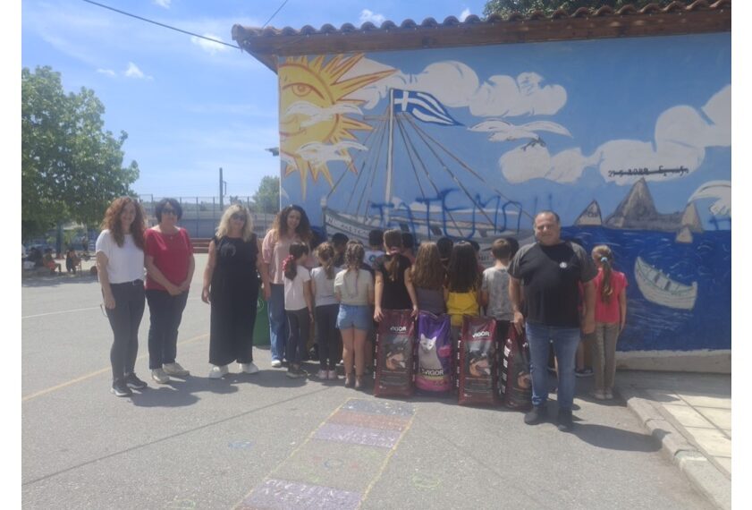 Μια πράξη αγάπης με έντονο συμβολισμό από μαθητές