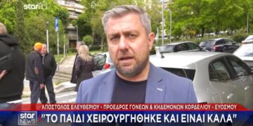 Απόστολος Ελευθερίου: Δεν αρκεί να λυπηθούμε, πρέπει να δράσουμε.