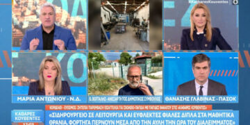 Βασίλης Βόγγαλης: «Αν εκραγούν οι φιάλες στο ΕΠΑΛ Ευόσμου θα έχουμε μία καταστροφή αντίστοιχη της ΒΙΟΛΑΝΤΑ»