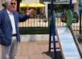 Επισκέφθηκε τις παιδικές χαρές ο Λευτέρης Αλεξανδρίδης: