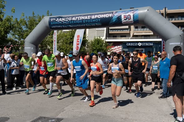 Χαμόγελα, συγκινήσεις και δρομείς κάθε ηλικίας στον 1ο Λαϊκό Αγώνα Δρόμου Δήμου Κορδελιού – Ευόσμου