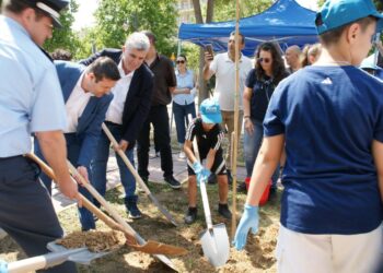 Δενδροφύτευση στο Πάρκο Κυκλοφοριακής Αγωγής Ευόσμου στο πλαίσιο της Παγκόσμιας Ημέρα Περιβάλλοντος