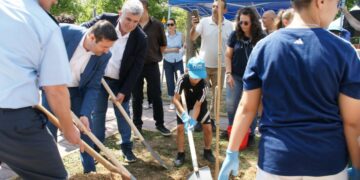 Δενδροφύτευση στο Πάρκο Κυκλοφοριακής Αγωγής Ευόσμου στο πλαίσιο της Παγκόσμιας Ημέρα Περιβάλλοντος