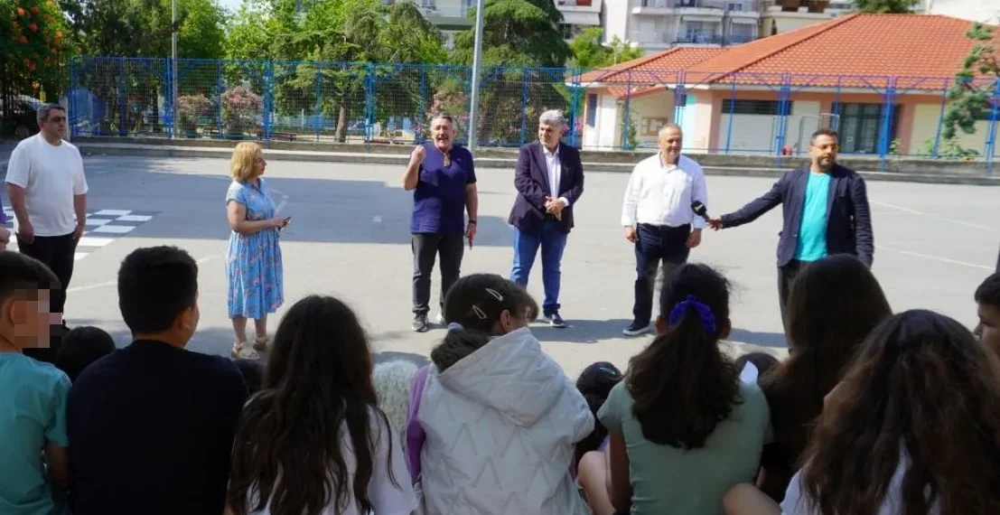 Μαθητές σε Κορδελιό και Εύοσμο ενημερώθηκαν για τον τρόπο μέτρησης της ποιότητας της ατμόσφαιρας