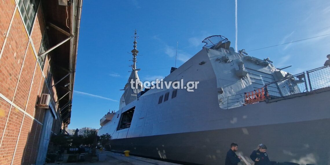 Θεσσαλονίκη: Επισκέψιμη για το κοινό και σήμερα 27/10 η φρεγάτα “Κίμων” – Το ωράριο