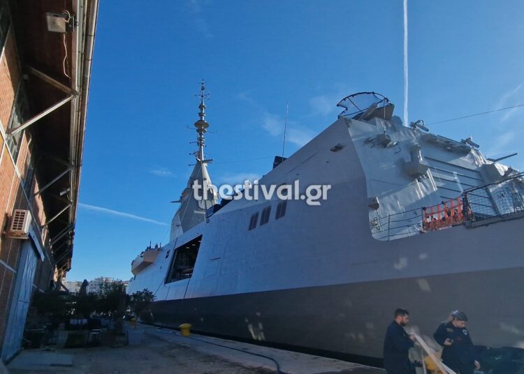 Θεσσαλονίκη: Επισκέψιμη για το κοινό και σήμερα 27/10 η φρεγάτα “Κίμων” – Το ωράριο