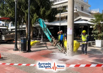 Πλατεία Ευόσμου: Τέλος εποχής για τις τσιμεντένιες κολώνες – Νέα εικόνα στην καρδιά της πόλης